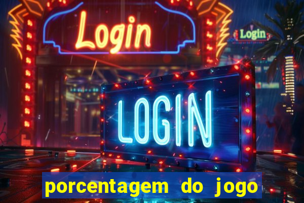 porcentagem do jogo fortune tiger